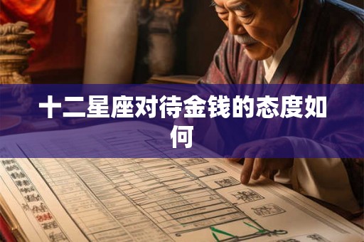 十二星座对待金钱的态度如何