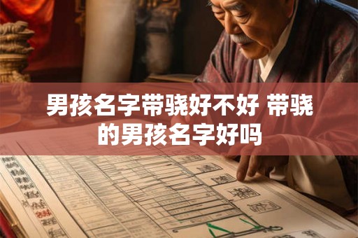 男孩名字带骁好不好 带骁的男孩名字好吗