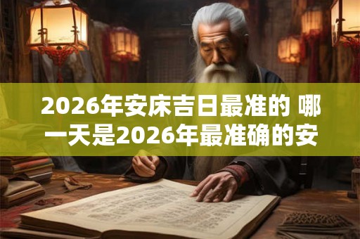 2026年安床吉日最准的 哪一天是2026年最准确的安床吉日 2026年安床吉日最准的 哪一天是2026年最准确的安床吉日