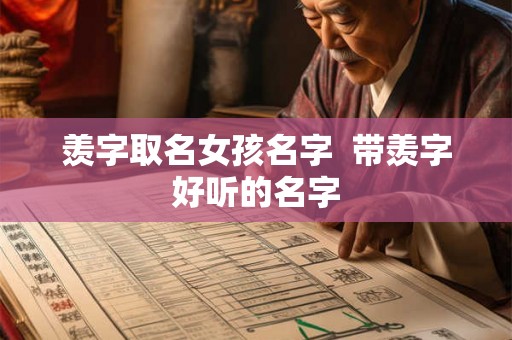 羡字取名女孩名字  带羡字好听的名字