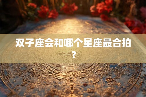 双子座会和哪个星座最合拍？