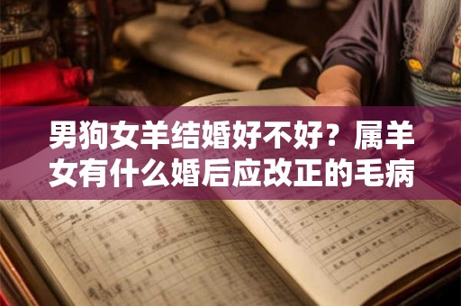 男狗女羊结婚好不好?属羊女有什么婚后应改正的毛病? 男狗女羊结婚好不好?属羊女有什么婚后应改正的毛病?