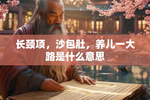 长颈项,沙包肚,养儿一大路是什么意思 长颈项,沙包肚,养儿一大路是什么意思