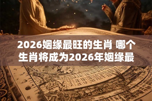 2026姻缘最旺的生肖 哪个生肖将成为2026年姻缘最旺