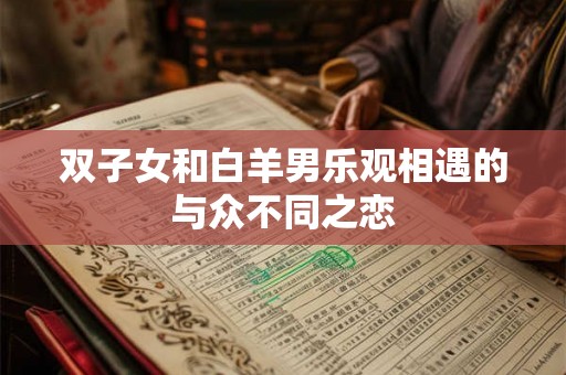 双子女和白羊男乐观相遇的与众不同之恋