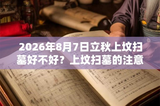 2026年8月7日立秋上坟扫墓好不好？上坟扫墓的注意事项？