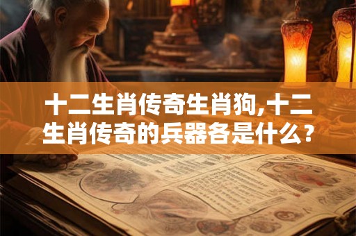 十二生肖传奇生肖狗,十二生肖传奇的兵器各是什么? 十二生肖传奇生肖狗,十二生肖传奇的兵器各是什么?