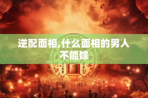 逆配面相,什么面相的男人不能嫁