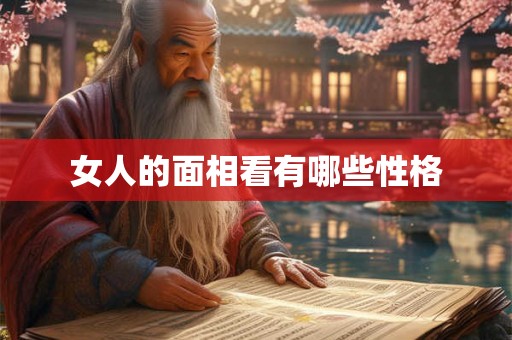 女人的面相看有哪些性格 女人的面相看有哪些性格