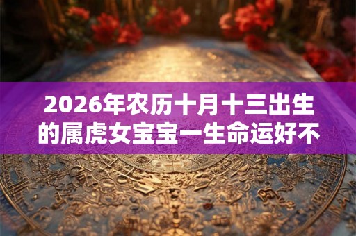 2026年农历十月十三出生的属虎女宝宝一生命运好不好 2026年农历十月十三出生的属虎女宝宝一生命运好不好