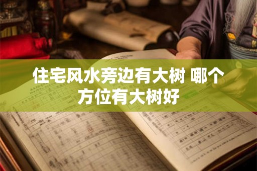 住宅风水旁边有大树 哪个方位有大树好