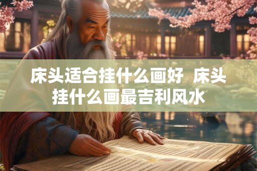 床头适合挂什么画好  床头挂什么画最吉利风水