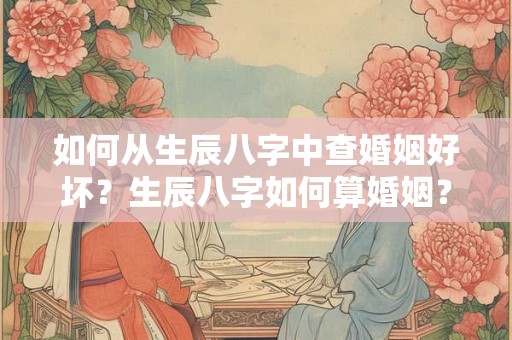 如何从生辰八字中查婚姻好坏？生辰八字如何算婚姻？