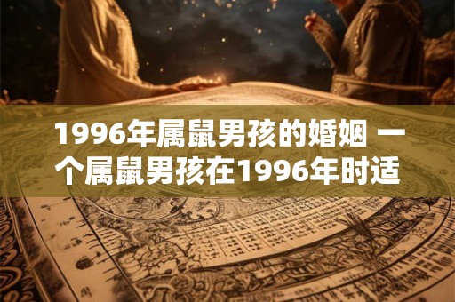 1996年属鼠男孩的婚姻 一个属鼠男孩在1996年时适合结婚吗