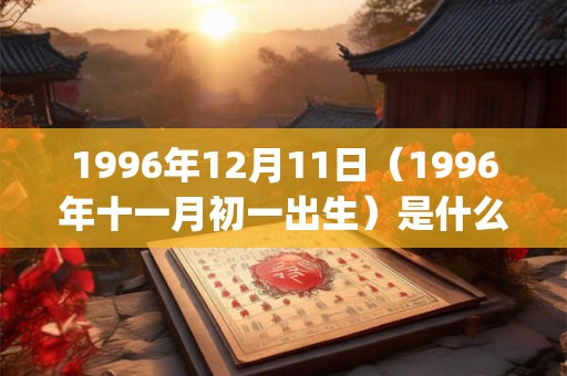 1996年12月11日（1996年十一月初一出生）是什么命_命运如何