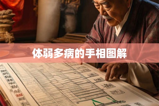 体弱多病的手相图解