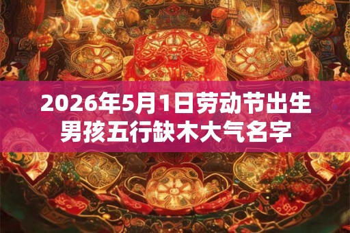 2026年5月1日劳动节出生男孩五行缺木大气名字 2026年5月1日劳动节出生男孩五行缺木大气名字