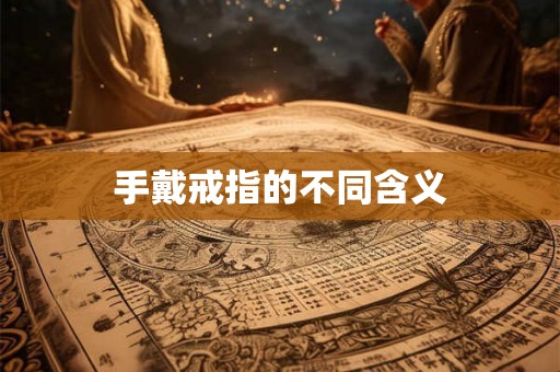 手戴戒指的不同含义