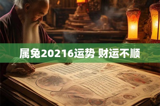 属兔20216运势 财运不顺
