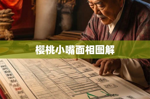 樱桃小嘴面相图解