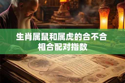 生肖属鼠和属虎的合不合 相合配对指数