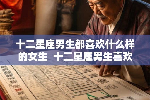 十二星座男生都喜欢什么样的女生  十二星座男生喜欢什么样的女生