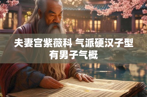 夫妻宫紫薇科 气派硬汉子型有男子气概