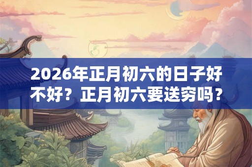 2026年正月初六的日子好不好？正月初六要送穷吗？
