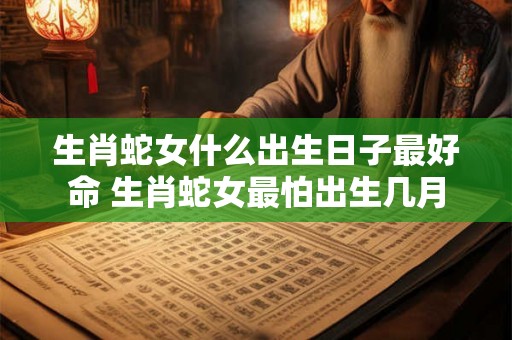 生肖蛇女什么出生日子最好命 生肖蛇女最怕出生几月 生肖蛇女什么出生日子最好命 生肖蛇女最怕出生几月