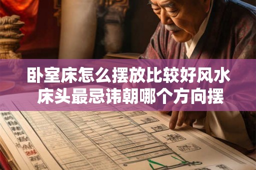 卧室床怎么摆放比较好风水 床头最忌讳朝哪个方向摆放