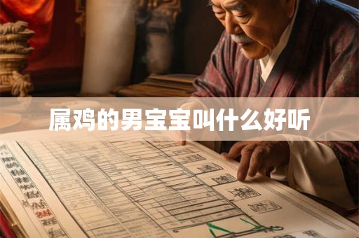 属鸡的男宝宝叫什么好听