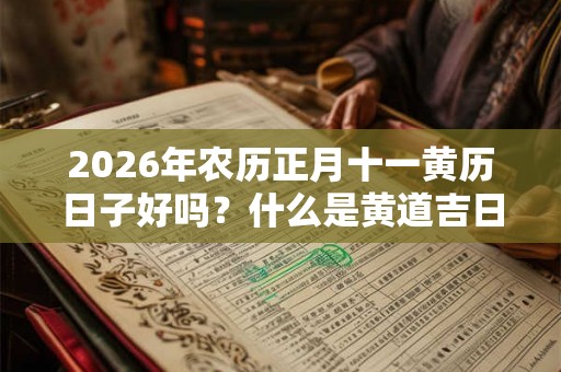 2026年农历正月十一黄历日子好吗？什么是黄道吉日？