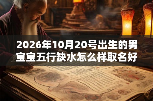2026年10月20号出生的男宝宝五行缺水怎么样取名好
