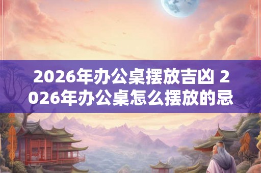2026年办公桌摆放吉凶 2026年办公桌怎么摆放的忌讳 2026年办公桌摆放吉凶 2026年办公桌怎么摆放的忌讳