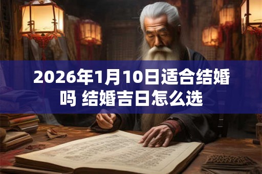 2026年1月10日适合结婚吗 结婚吉日怎么选
