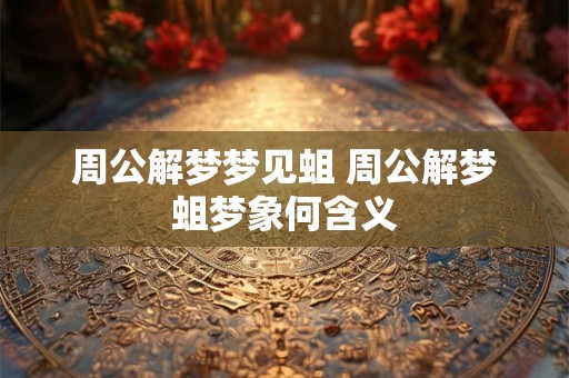 周公解梦梦见蛆 周公解梦蛆梦象何含义