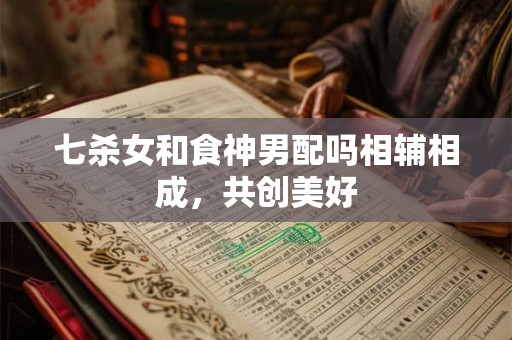 七杀女和食神男配吗相辅相成，共创美好