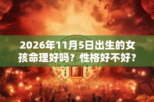 2026年11月5日出生的女孩命理好吗？性格好不好？