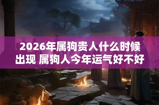 2026年属狗贵人什么时候出现 属狗人今年运气好不好