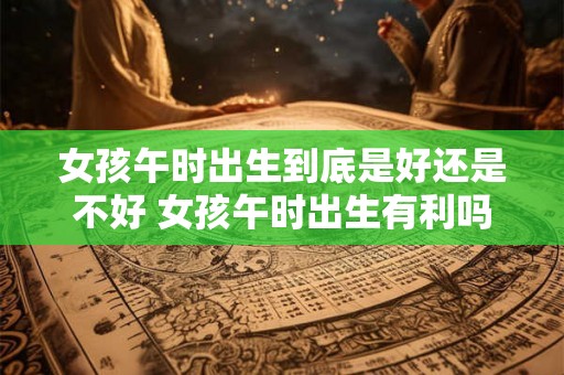 女孩午时出生到底是好还是不好 女孩午时出生有利吗