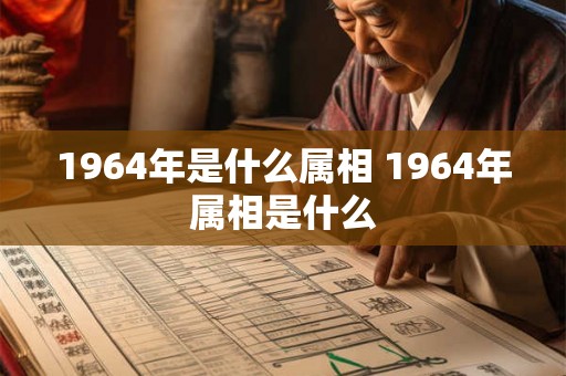 1964年是什么属相 1964年属相是什么 1964年是什么属相 1964年属相是什么