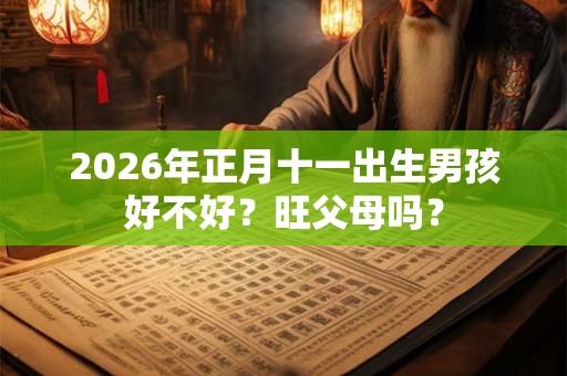 2026年正月十一出生男孩好不好？旺父母吗？