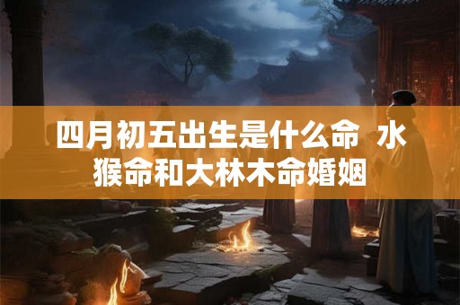 四月初五出生是什么命  水猴命和大林木命婚姻