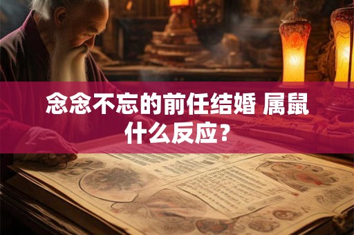 念念不忘的前任结婚 属鼠什么反应? 念念不忘的前任结婚 属鼠什么反应?