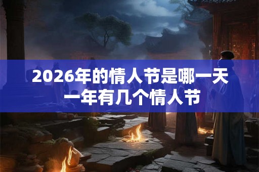 2026年的情人节是哪一天 一年有几个情人节