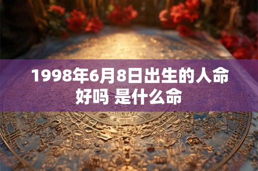 1998年6月8日出生的人命好吗 是什么命
