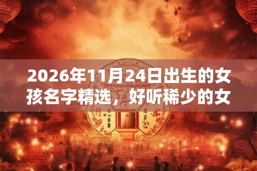 2026年11月24日出生的女孩名字精选，好听稀少的女孩名字