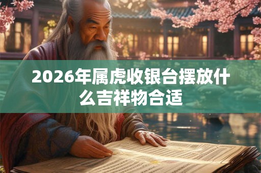 2026年属虎收银台摆放什么吉祥物合适