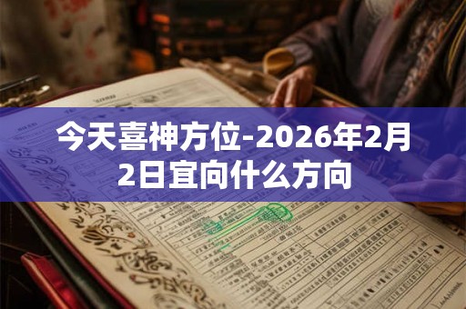 今天喜神方位-2026年2月2日宜向什么方向