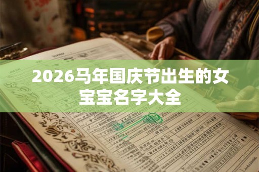 2026马年国庆节出生的女宝宝名字大全